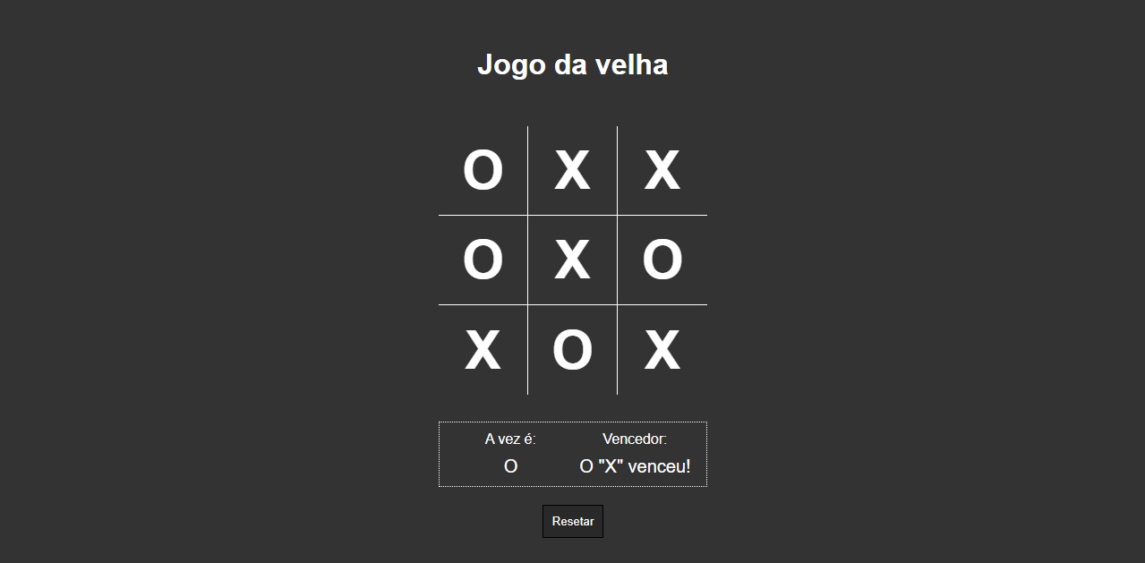 Projeto 04 - Jogo da velha